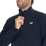 Polar Hombre Microfleece Qtr Zip Azul Cat