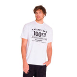 Remera Hombre Centennial 100 Years Blanco Cat