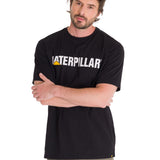 Remera Unisex Caterpillar Logo Tee Negro Cat