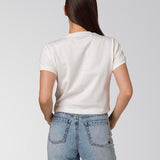 Remera Mujer Rg Crop Graphic Tee Cat