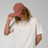 Gorro Hombre 6 Panel Washed Unstr Marron Cat