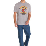 Remera Hombre Retro Danny Diesl G Gris Cat