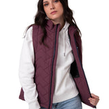 Chaleco Mujer W Mediumweight Insul Violeta Cat