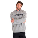 Buzo Unisex Caterpillar Logo Cre Gris Cat