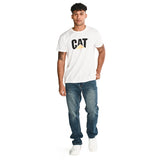 Jeans Hombre Triblend Stretch Denim Slim Gris Cat