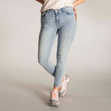 Jeans Mujer Symbol Skinny Celeste Cat