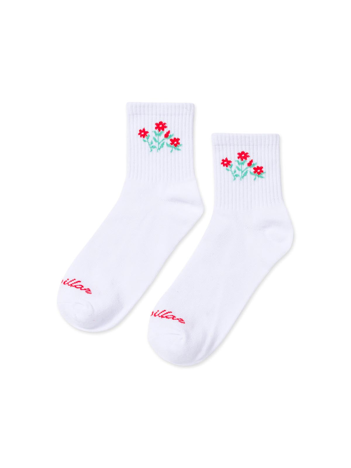 Medias Unisex W Shorty Crew Sock Blanco Cat