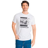 Remera Hombre Everyday Workwear Gr Blanco Cat