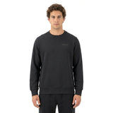 Buzo Hombre French Terry Cw Neck Negro Cat