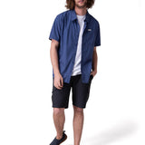 Camisa Manga Corta Mujer Poplin s/s shirt ii Azul Cat