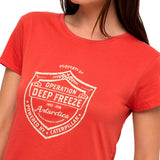 Remera Mujer W Operation Freeze G Rojo Cat