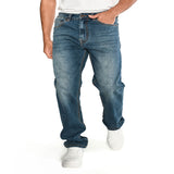 Jeans Hombre Triblend Stretch Denim Straight Gris Cat
