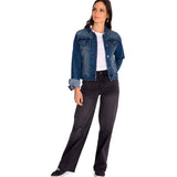 Chaqueta Mujer Foundation Denim Jac Azul Cat