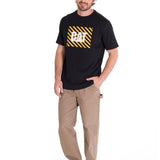 Remera Hombre Everyday Workwear Gr Negro Cat