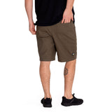 Short Hombre Stretch Canvas Utili Verde Cat
