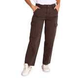 Pantalon Mujer Heritage Uniform Hig Verde Cat