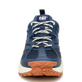 Sneaker Hombre Grapple Leather Mesh Azul Cat