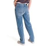 Jeans Mujer Denim High-Rise Str Celeste Cat