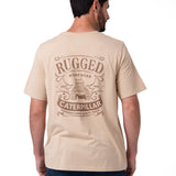 Remera Hombre Heritage Graphic Tee Beige Cat