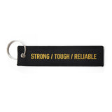 Llavero Unisex Woven Key Hanger Negro Cat