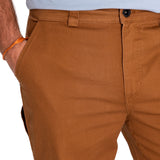 Pantalon Hombre Twill Carpenter Stra Marron Cat