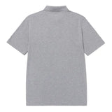 Remera Hombre Cat Logo Pique Polo Gris Cat