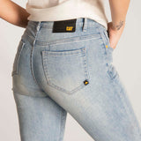 Jeans Mujer Symbol Skinny Celeste Cat