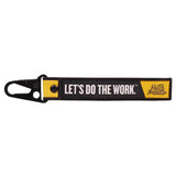 Llavero Unisex Woven Key Tag Amarillo Cat