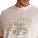 Remera Hombre Heavyweight Heritage Beige Cat