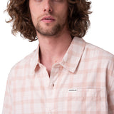 Camisa Manga Corta Poplin s/s shirt ii Rosado Cat