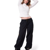 Pantalon Mujer Pull-On Cargo Pant Negro Cat