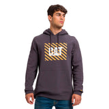 Buzo Hombre Graphic Pullover Hoo Violeta Cat