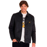 Chaqueta Hombre Waxed Chore Jacket Negro Cat