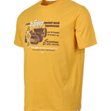 Remera Hombre D Series Graphic Tee Amarillo Cat
