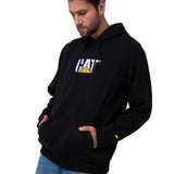 Buzo Unisex Fleece Cat Logo Pull Negro Cat