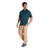 Remera Hombre Cat Logo Jersey Polo Azul Cat