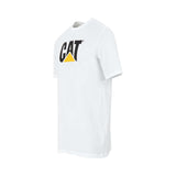 Remera Unisex Cat Logo Tee Blanco Cat