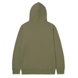 Buzo Hombre Fleece Cat Logo Pull Verde Cat