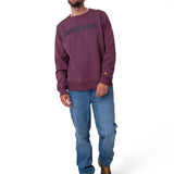 Buzo Hombre Caterpillar Logo Cre Violeta Cat
