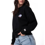 Buzo Mujer W Graphic French Ter Negro Cat