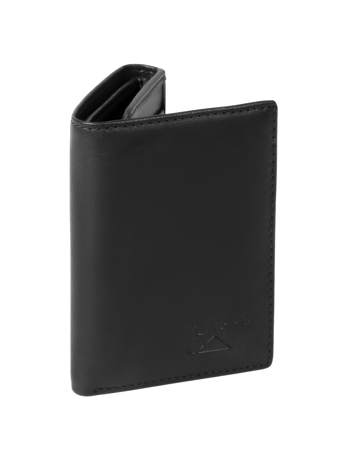 Billetera Unisex Kenya Leather Wallet Negro Cat