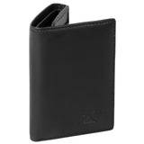 Billetera Unisex Kenya Leather Wallet Negro Cat