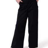 Pantalon Mujer Relaxed Canvas Carpe Negro Cat