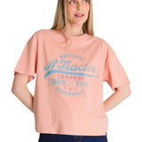 Remera Mujer Heavyweight Boxy Ori Rosado Cat