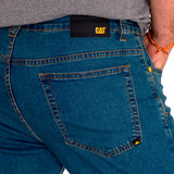 Jeans Hombre Triblend Stretch Denim Skinny Gris Cat