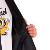 Chaqueta Hombre Waxed Chore Jacket Negro Cat