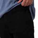 Jeans Hombre Triblend Stretch Den Negro Cat