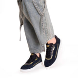 Sneaker Mujer Pause Retro T-Toe Ws Negro Cat
