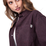 Camisa Mujer Oversized Denim Shir Rosado Cat