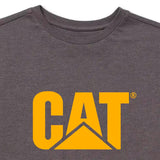 Remera Hombre Cat Logo Tee Gris Cat